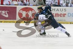 DEL - Eishockey - ERC Ingolstadt - Eisbären Berlin - Saison 2015/2016 - Thomas Greilinger (#39 ERC Ingolstadt) - Haase Henry (#4 Berlin) - Foto: Meyer Jürgen