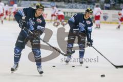 DEL - Eishockey - ERC Ingolstadt - Düsseldorfer EG - Saison 2015/2016 - Brian Lebler (#7 ERC Ingolstadt) beim warm machen - Foto: Meyer Jürgen