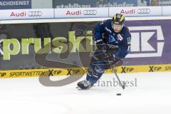 DEL - Eishockey - ERC Ingolstadt - Düsseldorfer EG DEG -  Petr Taticek (ERC 17) auf dem Weg zum Tor, Penalty, Torwart Mathias Niederberger (DEG 35) hält