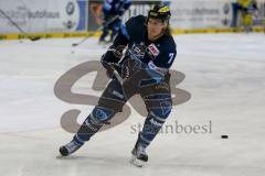 DEL - Eishockey - ERC Ingolstadt - Krefeld Pinguine - Saison 2015/2016 - Brian Lebler (#7 ERC Ingolstadt) - beim warm machen - Foto: Jürgen Meyer