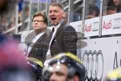 DEL - Eishockey - ERC Ingolstadt - Adler Mannheim - Saison 2015/2016 - Kurt Kleinendorst (Trainer ERC Ingolstadt) - Foto: Meyer Jürgen