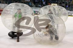 DEL - Eishockey - ERC Ingolstadt - Eisbären Berlin - Saison 2015/2016 - Loopyball in der Drittelpause - Foto: Meyer Jürgen