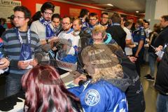 DEL - Eishockey - ERC Ingolstadt - Iserlohn Roosters - Saison 2015/2016 - Verkauf der Sonderzugkarten - Foto: Jürgen Meyer