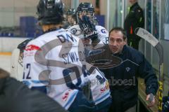 DNL2-Finale - ERC Ingolstadt - Jungpanther - Iserlohn Roosters - Petr Bares Trainer Jungpanther -  Saison 2015/2016 - Foto: Meyer Jürgen