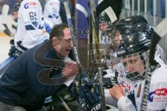 DNL2-Finale - ERC Ingolstadt - Jungpanther - Iserlohn Roosters - Petr Bares Trainer Jungpanther -  Saison 2015/2016 - Foto: Meyer Jürgen