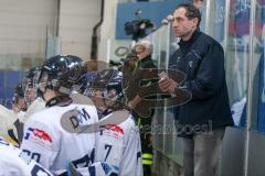 DNL2-Finale - ERC Ingolstadt - Jungpanther - Iserlohn Roosters - Petr Bares Trainer Jungpanther -  Saison 2015/2016 - Foto: Meyer Jürgen