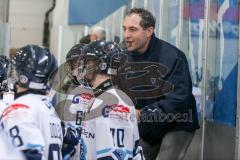 DNL2-Finale - ERC Ingolstadt - Jungpanther - Iserlohn Roosters - Petr Bares Trainer Jungpanther -  Saison 2015/2016 - Foto: Meyer Jürgen