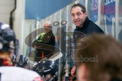 DNL2-Finale - ERC Ingolstadt - Jungpanther - Iserlohn Roosters - Petr Bares Trainer Jungpanther -  Saison 2015/2016 - Foto: Meyer Jürgen