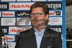 DEL - Eishockey - ERC Ingolstadt - Saison 2015/2016 - Pressekonferenz und Neuvorstellung des neuen Trainer Kurt Kleinendorst - Peppi Heiss - Foto: Markus Banai