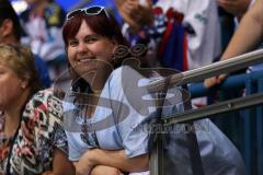 DEL - Eishockey - ERC Ingolstadt - Orli Znojmo - Saison 2015/2016 - Testspiel - Fanbeauftragte Petra Vogl