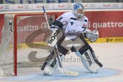 DEL - Eishockey - ERC Ingolstadt - Orli Znojmo - Saison 2015/2016 - Testspiel - Torwart Marco Eisenhut (ERC 31)