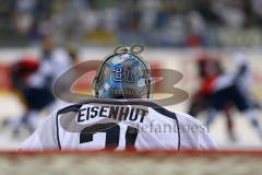 DEL - Eishockey - ERC Ingolstadt - Orli Znojmo - Saison 2015/2016 - Testspiel - Torwart Marco Eisenhut (ERC 31)