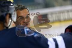 DEL - Eishockey - ERC Ingolstadt - Training - Besuch von Bundestrainer Marco Sturm - Chef-Trainer Emanuel Viveiros