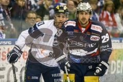 DEL - Eishockey - Eisbären Berlin - ERC Ingolstadt - Saison 2016/2017 - Darryl Boyce (#10 ERCI)  - Jens Baxmann (#29 Berlin) - Foto: Meyer Jürgen