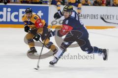CHL- Eishockey - ERC Ingolstadt - Lukko Rauma - Saison 2016/2017 - Brandon Buck (#9 ERCI) - Ville Vahalahti (Nr.82, Lukko Rauma) - Foto: Meyer Jürgen