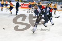 CHL- Eishockey - ERC Ingolstadt - Lukko Rauma - Saison 2016/2017 - Danny Irmen (#19 ERCI) beim warm machen - Foto: Meyer Jürgen