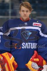 DEL - Eishockey - ERC Ingolstadt - Saison 2016/2017 - Portraits Foto - Training - Nachwuchs Torwart Bastian Kucis von Kooperationspartner Kaufbeuren