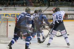 DEL - Eishockey - ERC Ingolstadt - Iserlohn Roosters - Saison 2016/2017 - Der 2:2 Ausgleichstreffer von Danny Irmen (#19 ERCI) - Foto: Meyer Jürgen