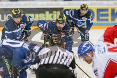 DEL - Eishockey - ERC Ingolstadt - Adler Mannheim - Saison 2016/2017 - Martin Buchwieser (#16 ERCI) beim Bully - Foto: Meyer Jürgen