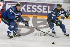 DEL - Eishockey - ERC Ingolstadt - Düsseldorfer EG - Saison 2016/2017 - Petr Taticek (#17 ERCI) - Petr Pohl (#33 ERCI) - Foto: Meyer Jürgen