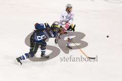 DEL - Eishockey - ERC Ingolstadt - Eisbären Berlin - Saison 2016/2017 - Thomas Oppenheimer (#8 ERCI) - Frank Hördler (#7 Berlin) - Foto: Meyer Jürgen