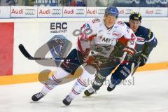 DEL - Eishockey - ERC Ingolstadt - Adler Mannheim - Saison 2016/2017 - Reul Denis (#29 Mannheim) - Danny Irmen (#19 ERCI) - Foto: Meyer Jürgen