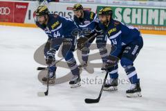 DEL - Eishockey - ERC Ingolstadt - Augsburger Panther - Saison 2016/2017 - Jean-Francois Jacques (#44 ERCI) - David Elsner (#61 ERCI) - Dustin Friesen (#14 ERCI) - Foto: Meyer Jürgen
