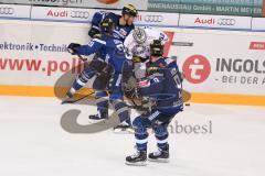 DEL - Eishockey - ERC Ingolstadt - Eisbären Berlin - Saison 2016/2017 - Thomas Greilinger (#39 ERCI) - Patrick McNeill (#2 ERCI) - Sven Ziegler (#52 Berlin) - Brandon Buck (#9 ERCI) - Foto: Meyer Jürgen