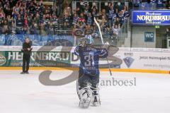 DEL - Eishockey - ERC Ingolstadt - Eisbären Berlin - Saison 2016/2017 - Eisenhut Marco (#30 ERCI) - Jubel - Foto: Meyer Jürgen