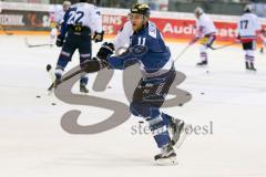 DEL - Eishockey - ERC Ingolstadt - Eisbären Berlin - Saison 2016/2017 - Benedikt Schopper (#11 ERCI) beim warm machen - Foto: Meyer Jürgen