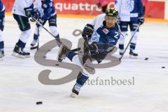 DEL - Eishockey - ERC Ingolstadt - Fischtown Pinguins - Saison 2016/2017 - Patrick McNeill (#2 ERCI) beim warm machen - Foto: Meyer Jürgen