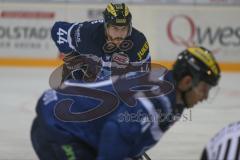 DEL - Eishockey - ERC Ingolstadt - Straubing Tigers - Saison 2016/2017 - Jean-Francois Jacques (#44 ERCI) beim Bully - Foto: Meyer Jürgen