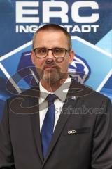 DEL - Eishockey - ERC Ingolstadt - Saison 2016/2017 - Pressekonferenz - Vorstellung neuer Cheftrainer Cheftrainer Tommy Samuelsson (ERC) - Cheftrainer Tommy Samuelsson (ERC)