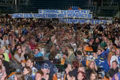 DEL - Eishockey - ERC Ingolstadt - Saison 2016/2017 - Saisonabschlussfeier - Spruchband - Banner - Choreo - Fans - Foto: Meyer Jürgen
