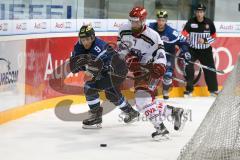 DEL - Eishockey - ERC Ingolstadt - Rapperswil-Jona  Lakers - Testspiel - Saison 2016/2017 - Brandon Buck (#9 ERCI) - Blatter Patrick (#7 Rapperswil-Lakers) - Foto: Meyer Jürgen