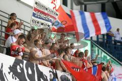 DEL - Eishockey - ERC Ingolstadt - Rapperswil-Jona  Lakers - Testspiel - Saison 2016/2017 - Mitgereiste Fans von Rapperswil-Jona Lakers  -Foto: Meyer Jürgen