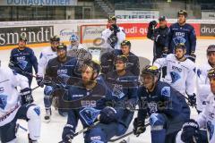 DEL - Eishockey - ERC Ingolstadt - Saison 2016/2017 - Training - Simon Schütz (#97 ERCI) - Petr Taticek (#17 ERCI) - Thomas Greilinger (#39 ERCI) - Martin Buchwieser (#16 ERCI) - Thomas Oppenheimer (#8 ERCI) - Patrick McNeill (#2 ERCI) - Christoph Kiefers