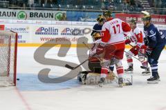 DEL - Eishockey - ERC Ingolstadt - HCB Südtirol Alperia - Saison 2016/2017 - John Laliberte (#15 ERCI) mit dem 1:0 Führungstreffer - Foto: Meyer Jürgen