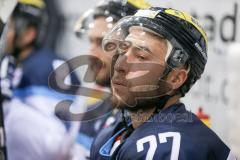 DEL - Eishockey - ERC Ingolstadt - Saison 2016/2017 - ERC Ingolstadt - Sparta Prag - Buco Stephen (#27 ERCI) auf der Bank - Foto: Meyer Jürgen