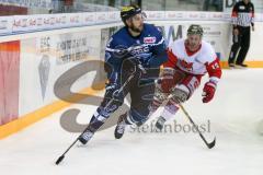 DEL - Eishockey - ERC Ingolstadt - HCB Südtirol Alperia - Saison 2016/2017 - Thomas Oppenheimer (#8 ERCI) - Oleksuk Travis (#13 Bozen) -  Foto: Meyer Jürgen