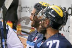 DEL - Eishockey - ERC Ingolstadt - Saison 2016/2017 - ERC Ingolstadt - Sparta Prag - Petr Pohl (#33 ERCI) auf der Bank - Foto: Meyer Jürgen