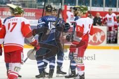 DEL - Eishockey - ERC Ingolstadt - HCB Südtirol Alperia - Saison 2016/2017 - John Laliberte (#15 ERCI) mit dem 1:0 Führungstreffer - Foto: Meyer Jürgen