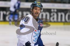 DEL - Eishockey - ERC Ingolstadt - Adler Mannheim - Saison 2017/2018 - Darin Olver (#40 ERCI) beim warm machen - Foto: Meyer Jürgen
