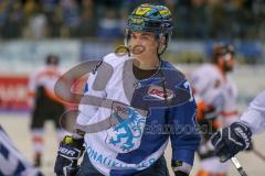 DEL - Eishockey - ERC Ingolstadt - Grizzlys Wolfsburg - Saison 2017/2018 - Ville Koistinen (#10 ERCI)Heute mit #78 beim warm machen - Foto: Meyer Jürgen
