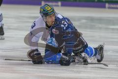DEL - Eishockey - ERC Ingolstadt - Nürnberg Ice Tigers - Saison 2017/2018 - Mike Collins (#13 ERCI) beim warm machen - streching - Foto: Meyer Jürgen