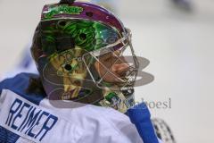 DEL - Eishockey - ERC Ingolstadt - Krefeld Pinguine - Saison 2017/2018 - Jochen Reimer (#32Torwart ERCI) beim warm machen - Foto: Meyer Jürgen