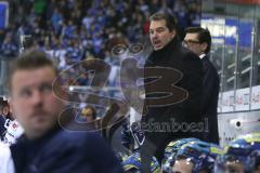 DEL - Eishockey - ERC Ingolstadt - Adler Mannheim - Saison 2017/2018 - Larry Mitchel (Sportdirektor ERCI) und Intermistrainer - Foto: Meyer Jürgen