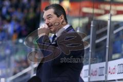DEL - Eishockey - ERC Ingolstadt - Düsseldorfer EG - Saison 2017/2018 - Interimstrainer und Sportdirektor Larry Mitchell- Foto: Meyer Jürgen