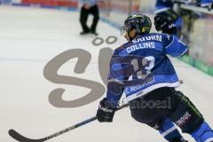 DEL - Eishockey - ERC Ingolstadt - Nürnberg Ice Tigers - Saison 2017/2018 - Mike Collins (#13 ERCI) - jubel - Schiesst auf das Tor und Laurin Braun (#91 ERCI) trifft im Nachschuss zum 1:1 Ausgleichstreffer - Foto: Meyer Jürgen