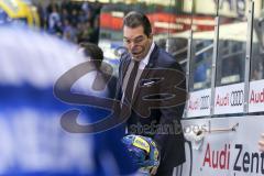 DEL - Eishockey - ERC Ingolstadt - Düsseldorfer EG - Saison 2017/2018 - Interimstrainer und Sportdirektor Larry Mitchell- Foto: Meyer Jürgen